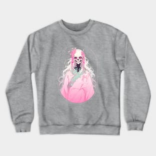 Kawaii Blossom Skeleton Crewneck Sweatshirt